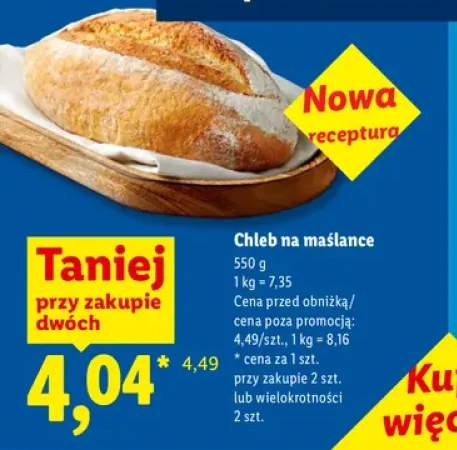 Chleb na maślance