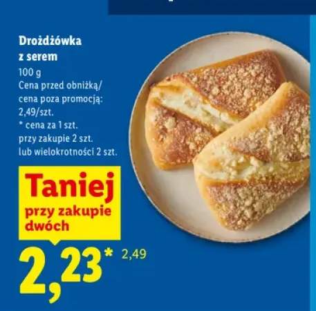 Drożdżówka z serem