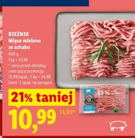 Mięso mielone ze schabu Rzeźnik