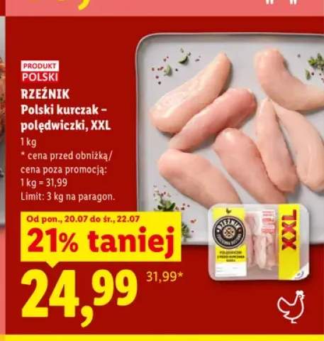 Polędwiczki z kurczaka XXL Rzeźnik