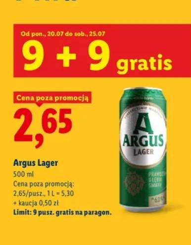 Piwo Argus Lager