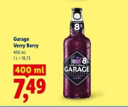 Piwo Garage Verry Berry