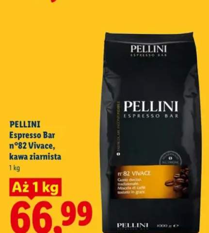 Kawa ziarnista Pellini Espresso Bar n°82 Vivace