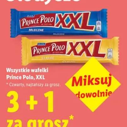 Wafelki Prince Polo XXL +2 warianty