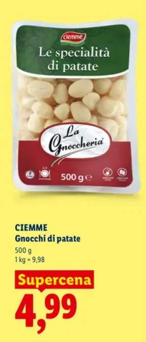Gnocchi di patate Ciemme