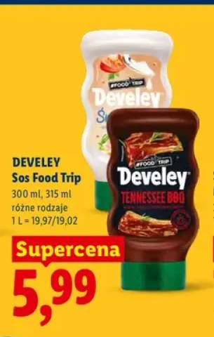 Sos Food Trip Develey Śródziemnomorski