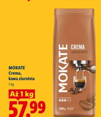 Kawa ziarnista Mokate Crema