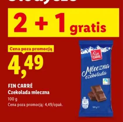 Czekolada mleczna Fin Carré