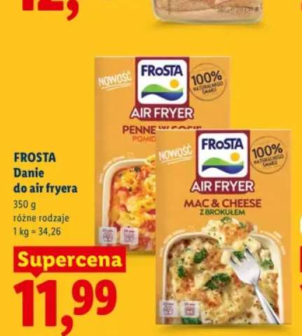 Danie do air fryera Frosta Penne w sosie pomidorowym +1 wariant