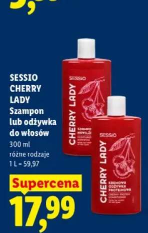 Szampon do włosów Sessio Cherry Lady +1 wariant