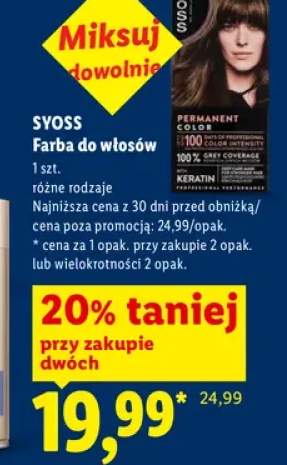 Farba do włosów Syoss Permanent Color