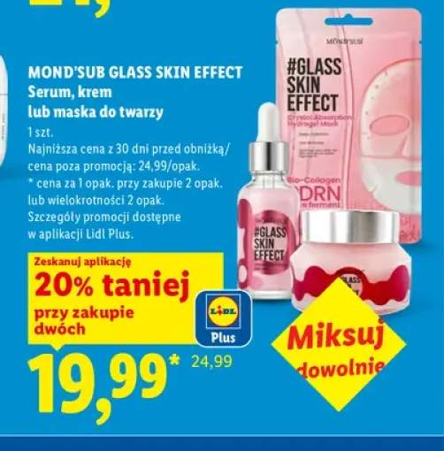 Serum do twarzy Mond'sub Glass Skin Effect +2 warianty