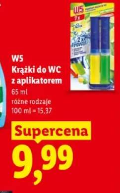 Krążki do WC z aplikatorem W5