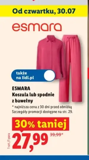 Koszula z bawełny Esmara