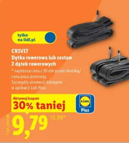 Dętka rowerowa CRIVIT +1 wariant