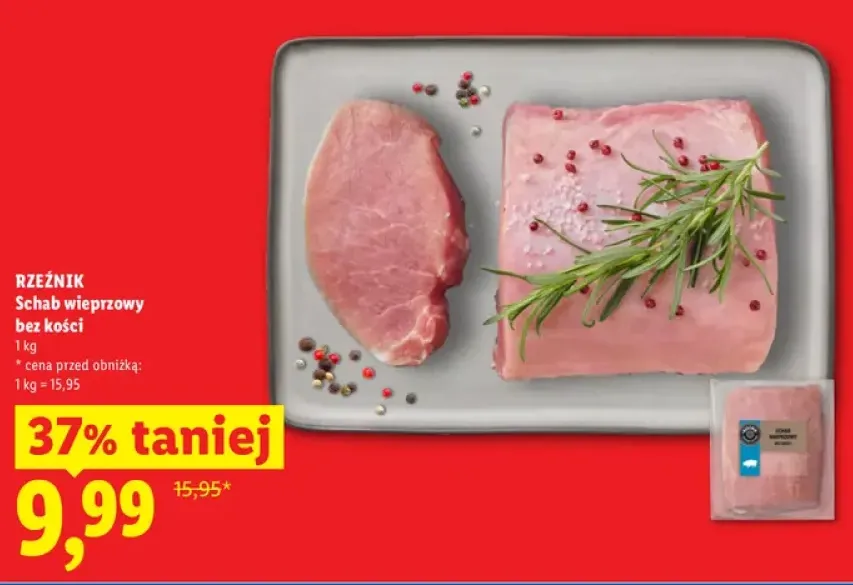 Schab wieprzowy bez kości Rzeźnik
