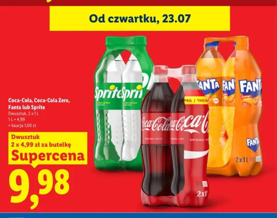 Napój gazowany Coca-Cola 2-pak +1 wariant