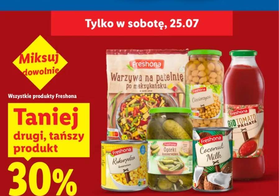 Produkty Freshona +5 wariantów