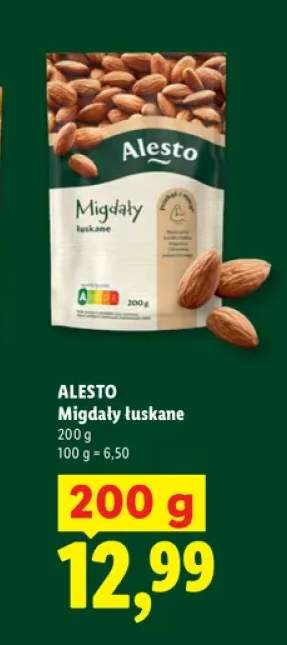 Migdały łuskane Alesto