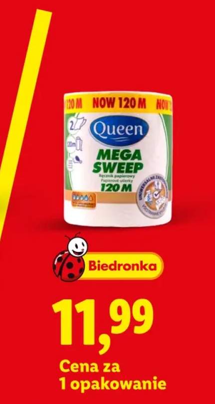 Ręcznik papierowy Queen Mega Sweep