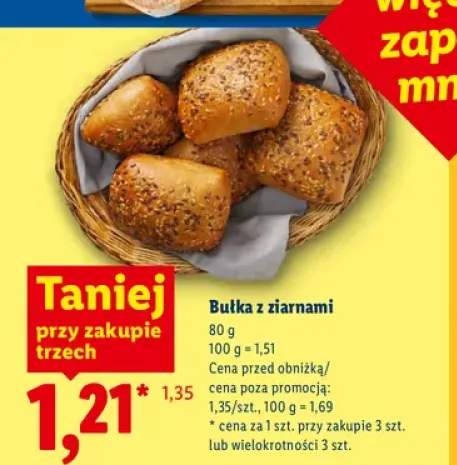 Bułka z ziarnami