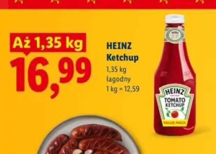 Ketchup łagodny Heinz