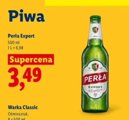 Piwo Perła Export