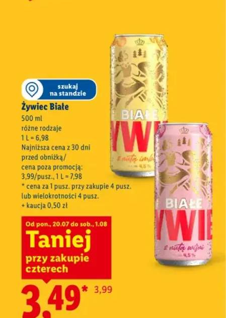 Piwo Żywiec Białe z nutą wiśni