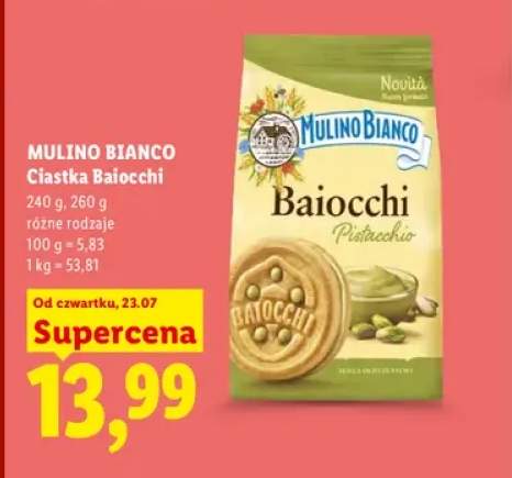 Ciastka Baiocchi Mulino Bianco