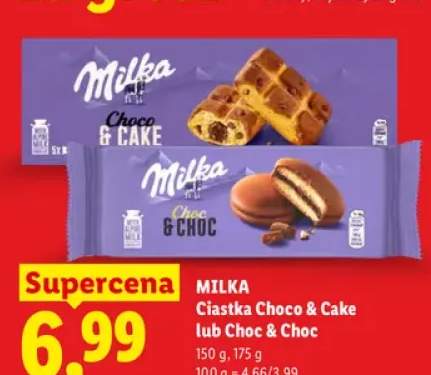 Ciastka Choco & Cake Milka +1 wariant