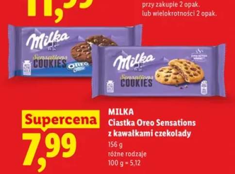 Ciastka Sensations Cookies Milka