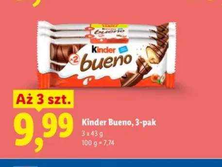 Baton Kinder Bueno 3-pak