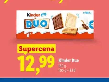 Ciastka Kinder Duo