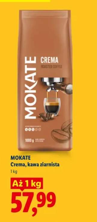 Kawa ziarnista Mokate Crema