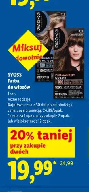 Farba do włosów Syoss