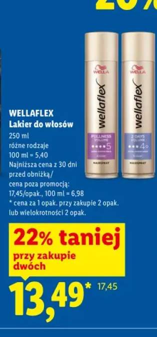 Lakier do włosów Wellaflex
