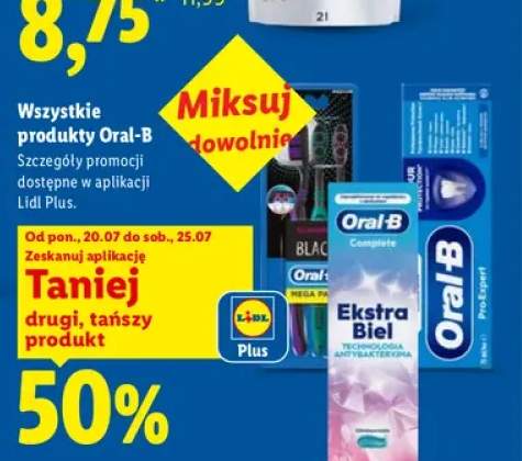 Produkty Oral-B +3 warianty