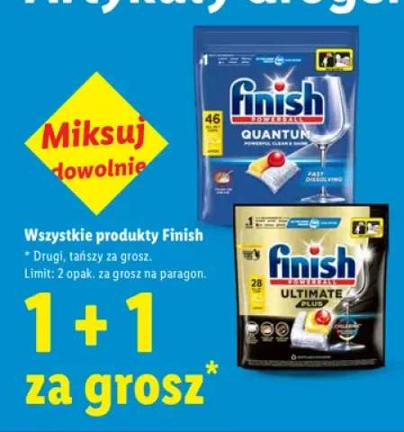 Produkty Finish +2 warianty