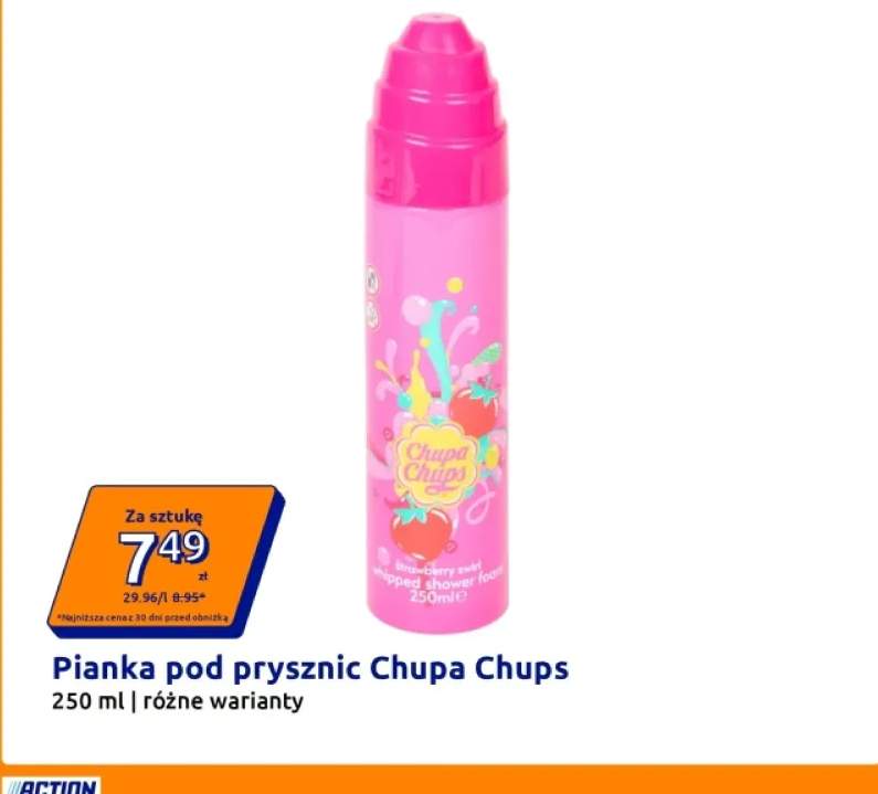 pianka pod prysznic