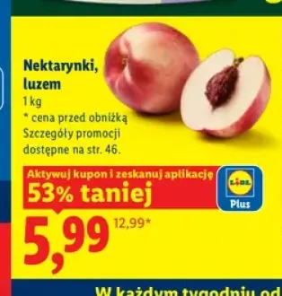 Nektarynki luzem