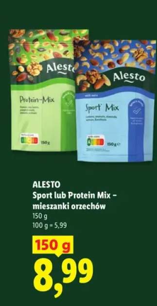 Mieszanka orzechów Protein-Mix Alesto +1 wariant