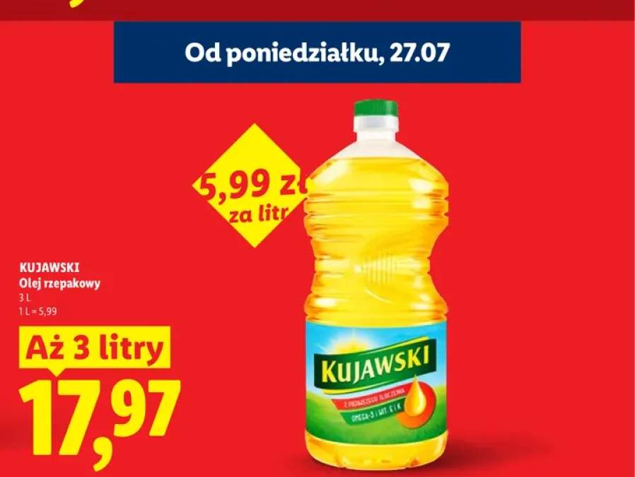 Olej rzepakowy Kujawski