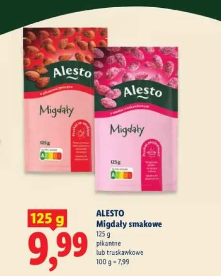 Migdały pikantne Alesto +1 wariant