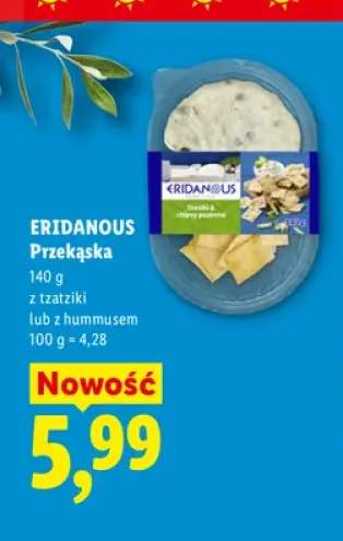 Przekąska z tzatziki Eridanous +1 wariant