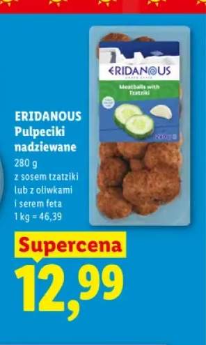 Pulpeciki nadziewane z oliwkami i serem feta Eridanous