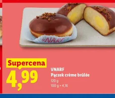Pączek crème brûlée VNARF