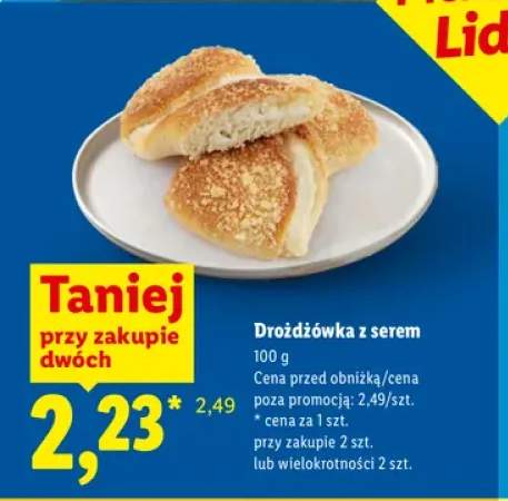 Drożdżówka z serem