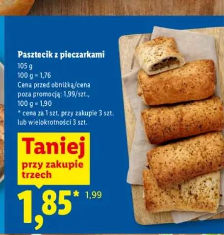 Pasztecik z pieczarkami
