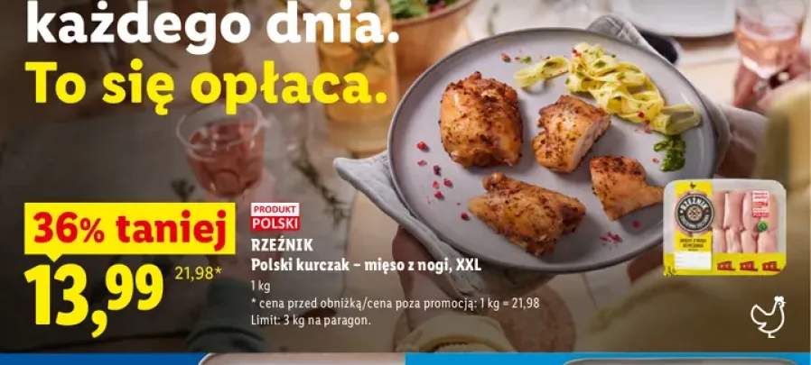 Mięso z nogi kurczaka Rzeźnik XXL