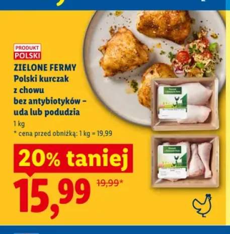 Uda z kurczaka Zielone Fermy +1 wariant